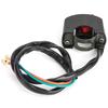 Motorcycle 78 Inch Handlebar-Mounted Led Headlight  With Push-Button Motorcycle Handlebar  Control