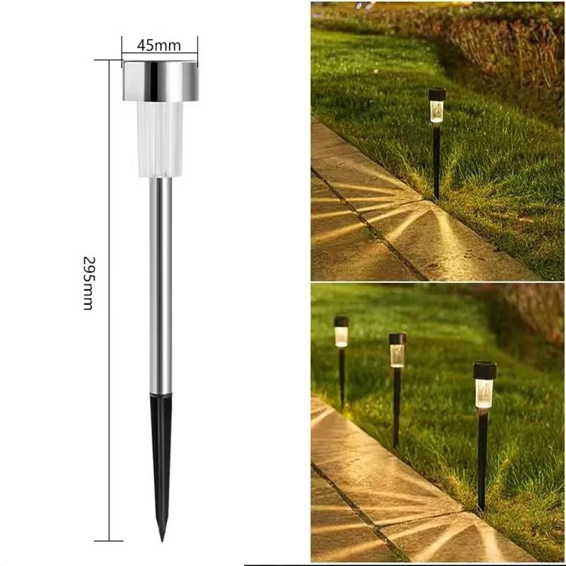 

1/10/20 PCS Outdoor Solar Lights Garden Lamp Sunlight Powered Waterproof Path LED Torch for Yard Backyard Lawn Patio Decorative 1 PCS