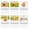 2026 Money Smarts for Kids Calendar Money Learning Monthly Planner with Colorful Illustrations And Money Management Concept for Classroom Home