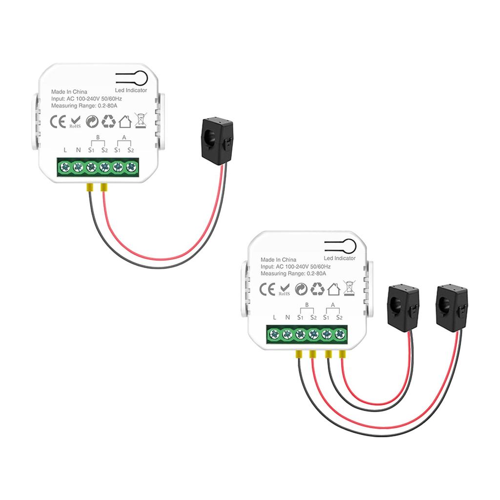 WLAN Smart Meter Störungs-Selbsttest Maßnahmen Echtzeit-Energie-Systemüberwachung für Wohnung Studentenwohnheim Büro Strom Spannung