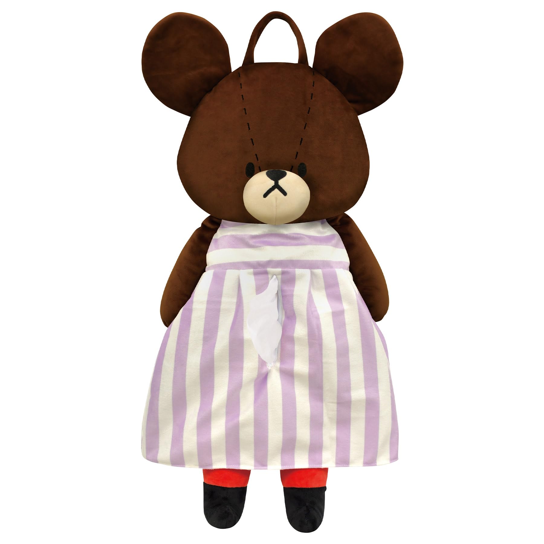 

Marushin Tissue Box H64 x Jackie 4335015900 Cover, W36.5cm, The Bears School Fluffy,