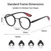 Xiaomi Men and Women Retro Round Blue Light Blocking Glasses Trendy Fashion Eyewear for Reading, Gaming, Office Work and Daily Wear