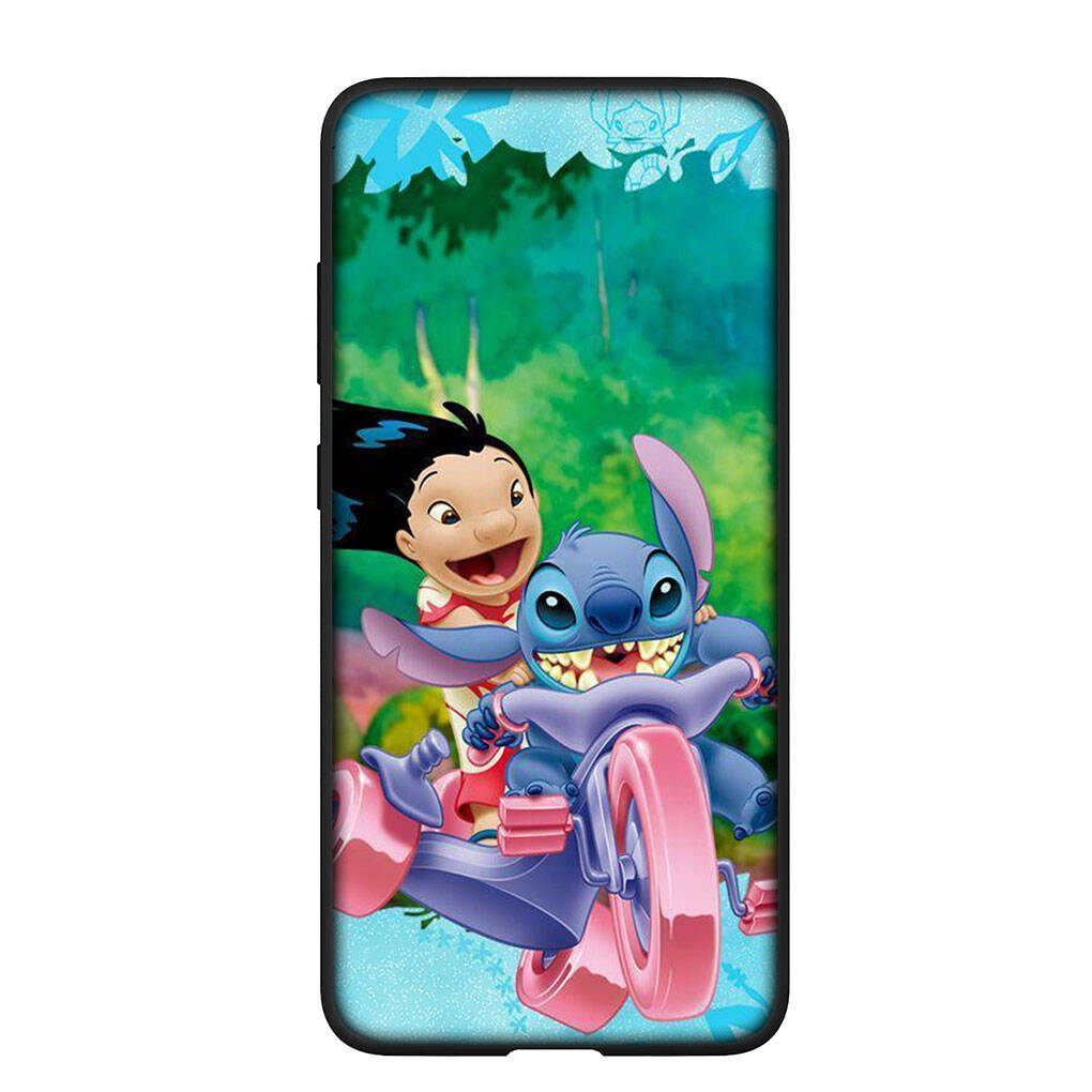 Phone Case for iPhone 17 16 15 Plus X XR Huawei P30 P20 Lite Redmi Note 14 12 11 13 Pro Max OPPO A60 A80 A40 A18 A38 Cartoon Lilo Luxury Stitch Cover