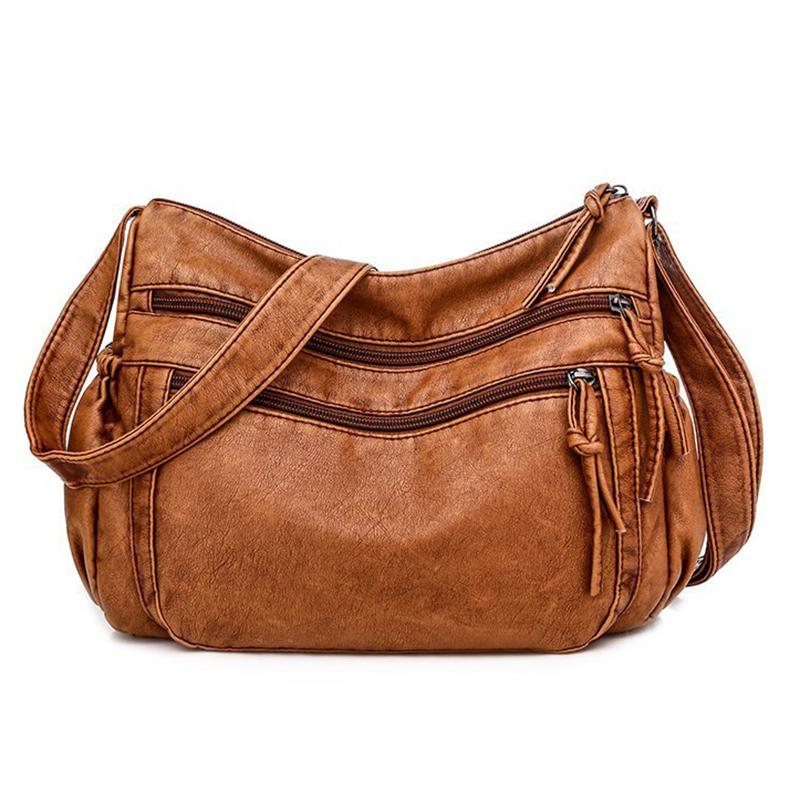 

Универсальная мягкая сумка из искусственной кожи и сумка на плечо для женщин, сумки через плечо большой вместимости, сумка-ведро, женские сумки высокого качества, сумка-хобо