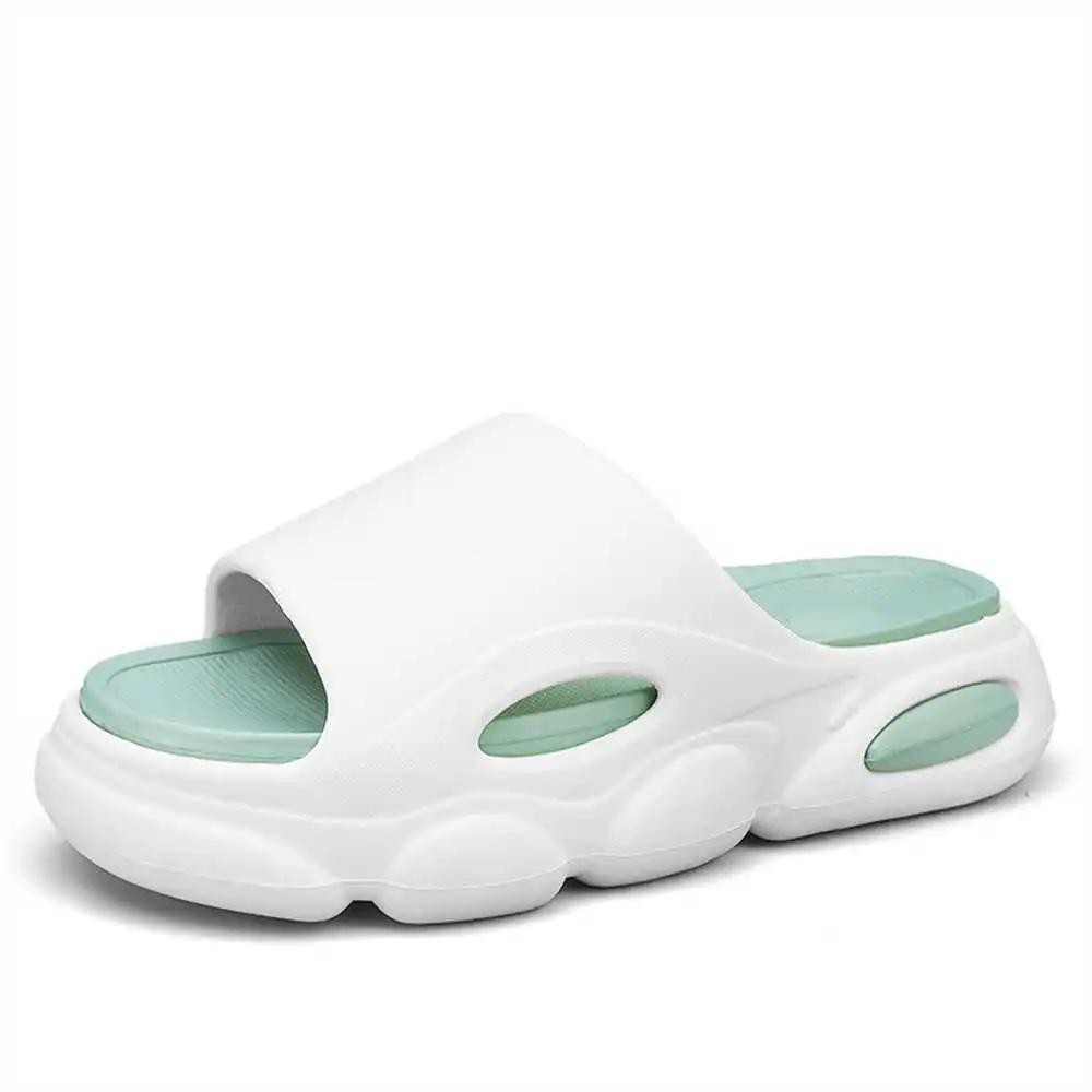 Soft Two Tone Men's Non-slip Slippers Fuchsia Sandals Shoes Men's Sneakers Walking Sports Branded Order To Play Hand Made