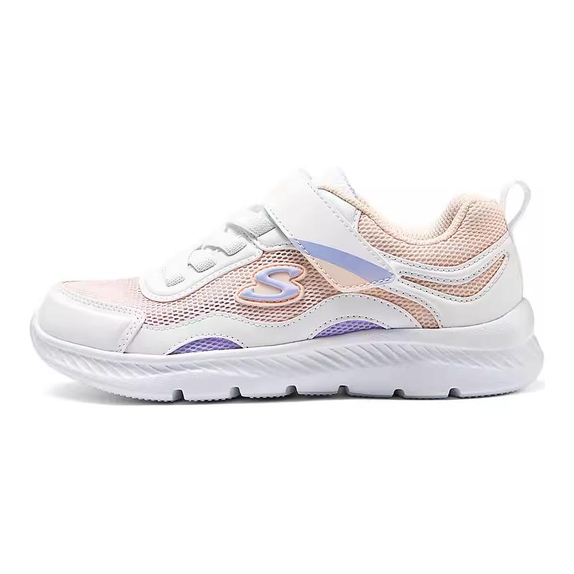 Skechers Kids Boys Comfortable Non-Slip Kick-Resistant Breathable Low-Top Training Shoes Kids sneaker Pink White 319047L-PKW 36