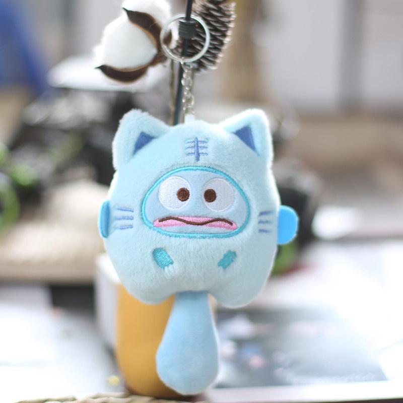 Sanrio Kuromi Plush Animal Keychain Little Tiger Kuromi Melody Cinnamoroll Doll