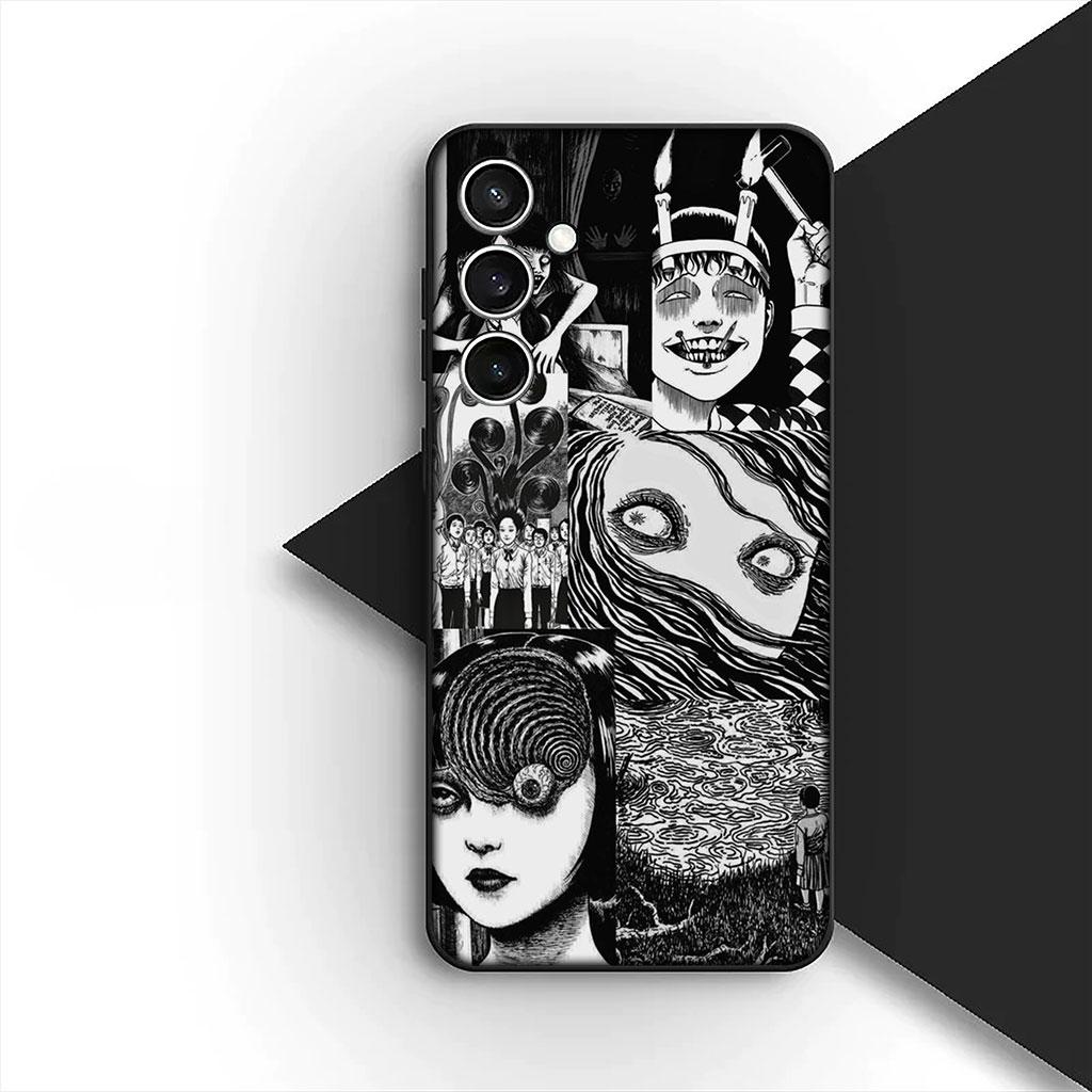 Phone Cover for Samsung Galaxy S22 S21 S20 FE Ultra Plus A07 A17 A15 A16 A25 A57 A37 Case Comics Junjis Tomie Ito Collection