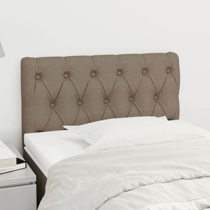 VidaXL Headboard Bedroom Furniture Bed Accessory Single Bed Headboard Home Interior Taupe 346302