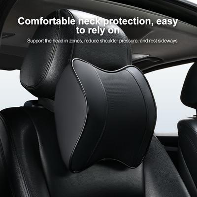 Car Neck Rest Protector Cushion Auto Headrest Neck Pillow Car Neck Cushion Memory Foam Breathable Head Automobiles Interior