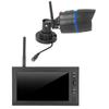 7in High Definition 720P Infrared Camera Wireless Surveillance Camera 4 Channel DVR Household Video
