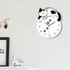 Lazy Kitten Hanging Clock Creative and Cute Cat Design Quiet Clock Living Room Bedroom Study Wall Decoration