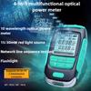 4-In-1 Network Cable Tester Multifunctional Red Optical Power Meter Optical Fiber Power Device Portable Tester Measurement