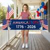 45*200cm Outdoor Porch Wall Banner Decoration For The 250th Anniversary Of The Founding Of The US