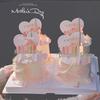Women's Day Goddess Cake Topper - Heart Acrylic 3-Prong Insert