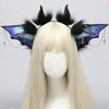 Plüsch Fledermausflügel Haarband Cosplay Kostüm Haarreif für Maskenbälle Party Haarreif Anime Kopfschmuck Rollenspiel Party Zubehör
