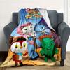 1pc, Sheriff Callie's Wild West Blanket Cartoon Throw for Outdoor Blankets, Gift Idea, All Seasons Use, Camping, Car Blankets