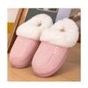 Hairy Slippers for Women, Winter New Style, Warm and Comfortable Home Slippers with Thick Cotton and Velvet Added