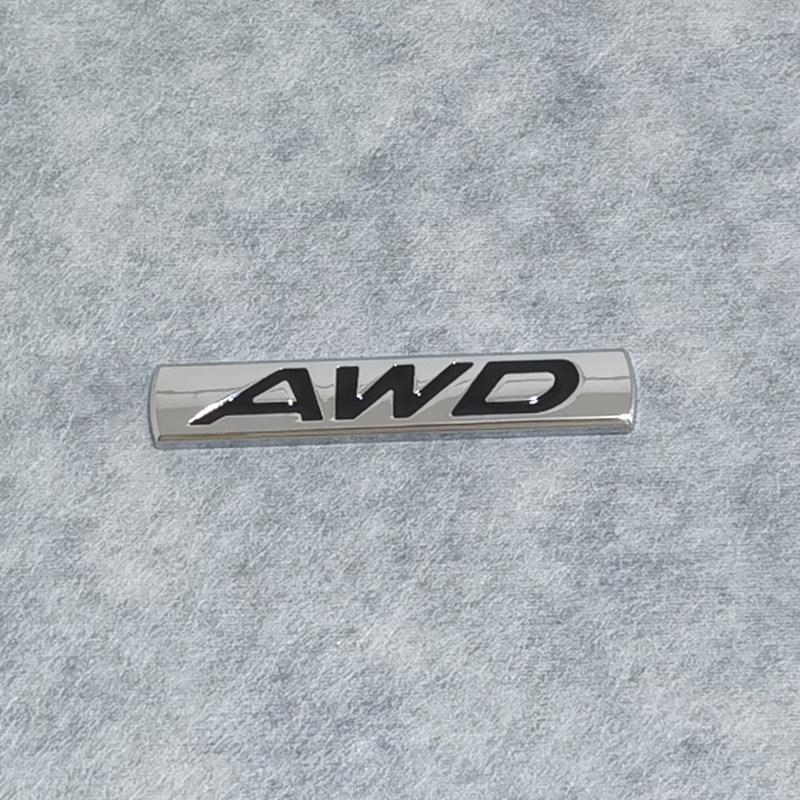 New Car Styling 3D AWD 2.0 2.5 Skyactive Metal Chrome Zinc Alloy Emblem Car Body Badge Sticker for Mazda 3 CX-3 CX-5 RX-8 RX-5