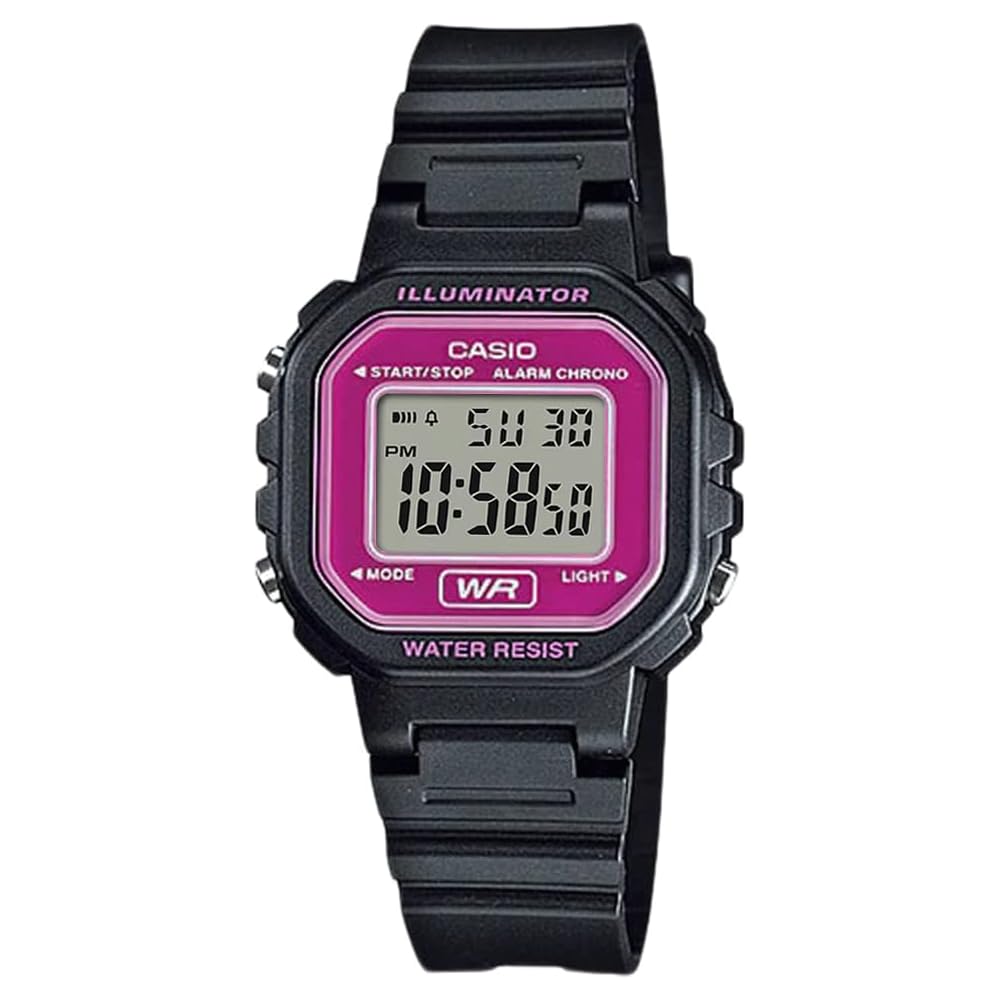 

Casio LA-20WH-4A Digital Watch Black Pink for Women Girls Kids Fashion Style