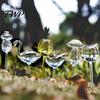 High Borosilicate Glass Plant Waterers Watering Bulb, Self Planter Insert, Animal Automatic Waterer for Office Desk Plants Flower Shapes, Vacation