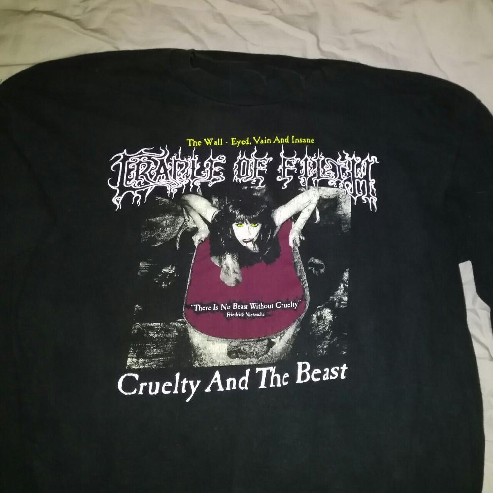 Cradle of Filth Cruelty and the Beast Men T-shirt Black Tee S-5XL FF232 Unisex T-Shirt L