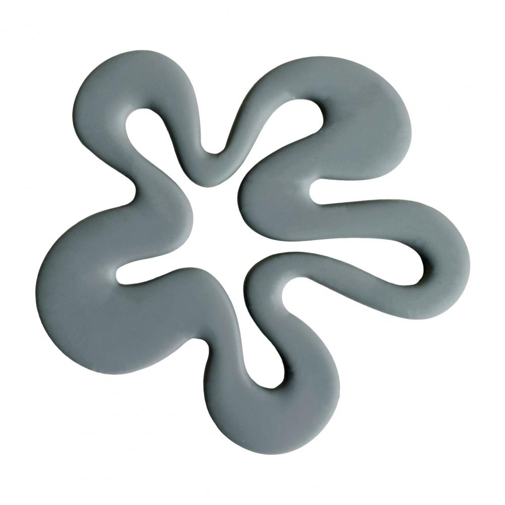 Dishwasher Safe Coasters Flower Shaped Silicone Coasters Silicone Flower Shaped Coasters Heat Resistant for Modern Dishes