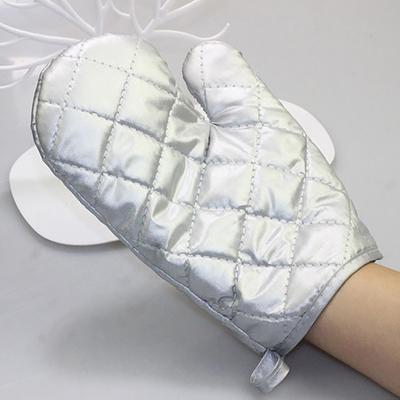1 Pcs Thickened Cotton Microwave Oven Gloves Heat-Resistant And Insulated Gloves Oven Baking, Anti Scalding Hands