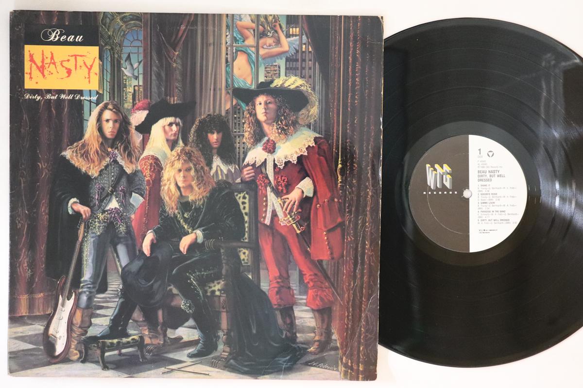 

LP Record BEAU NASTY - Dirty, But Well Dressed P45045 WTG 1989 US Metal Used