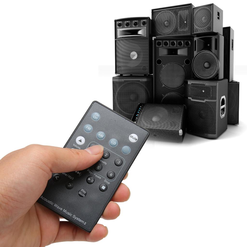 Remote Control Replacement for Sound Touch Wave Music Radio System I II III IV for CD AWRCC1 AWRCC2 AWRCC3 Black