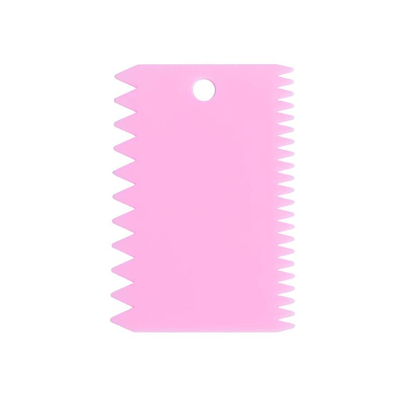 Decorating Tool Baking Dough Cutting Scraper Plastic Dough Scraper Thickened Cream Scraper
