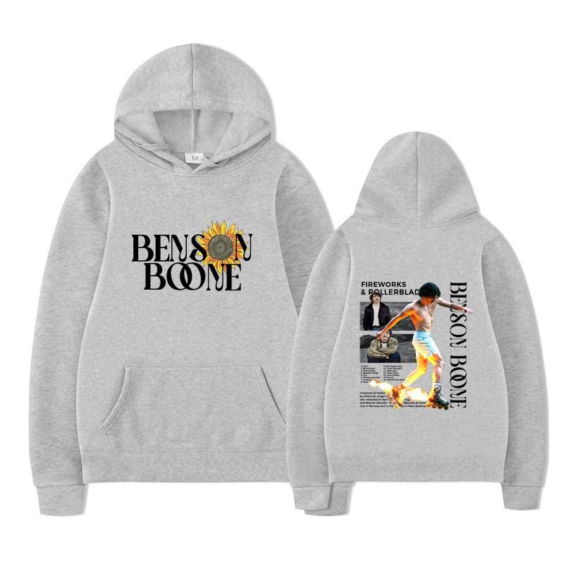 Außenhandel heißer Hoodie Harajuku humorvolles Benson Boone Sweatshirt langärmliger Herren- und Damen-Pullover modisch