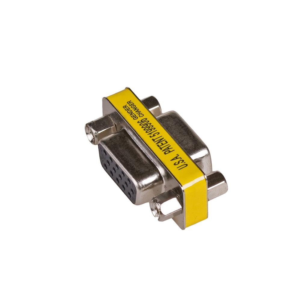 Przejściówka 2x D-Sub Akyga AK-AD-18 Adapter VGA 15-pin żeńsko -żeński beczka