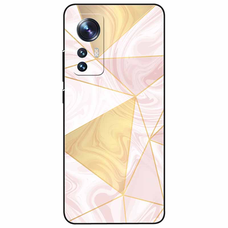 For Xiaomi Redmi Note 12s Case 12 S Soft Black Silicone Cool Marble TPU Funda Para for Redmi Note 12S 2023 Shockproof Note12s