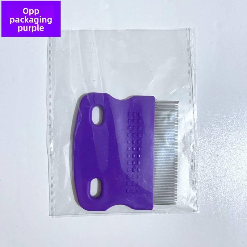 Pet Flea Comb Stainless Steel Tooth Pet Grooming Tool For Dogs And Cats