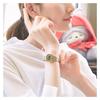 Casio small gold watch classic retro square small gold nugget LCD display waterproof movement quartz movement Japanese and Korean watch LA670WGA-9