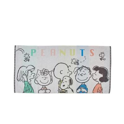PEANUTS Snoopy Toalha de Banho Jacquard Imabari (Amigos de Cor) Japão NOVO