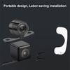 Dual Lens 3" Motorcycle Camera: HD, Waterproof, Front & Rear Recording, Anti-Shake