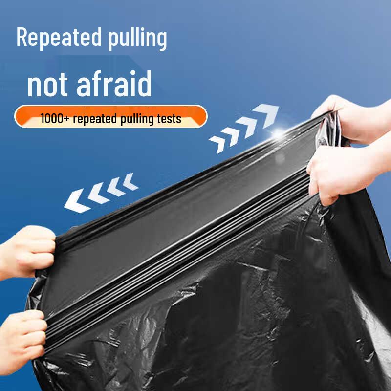 Heavy-Duty Black Trash Bags for Property & Commercial Use