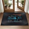 Led Zeppelin Design Crystal Velvet Rug Soft Decorative Mat for Bedroom Entrance