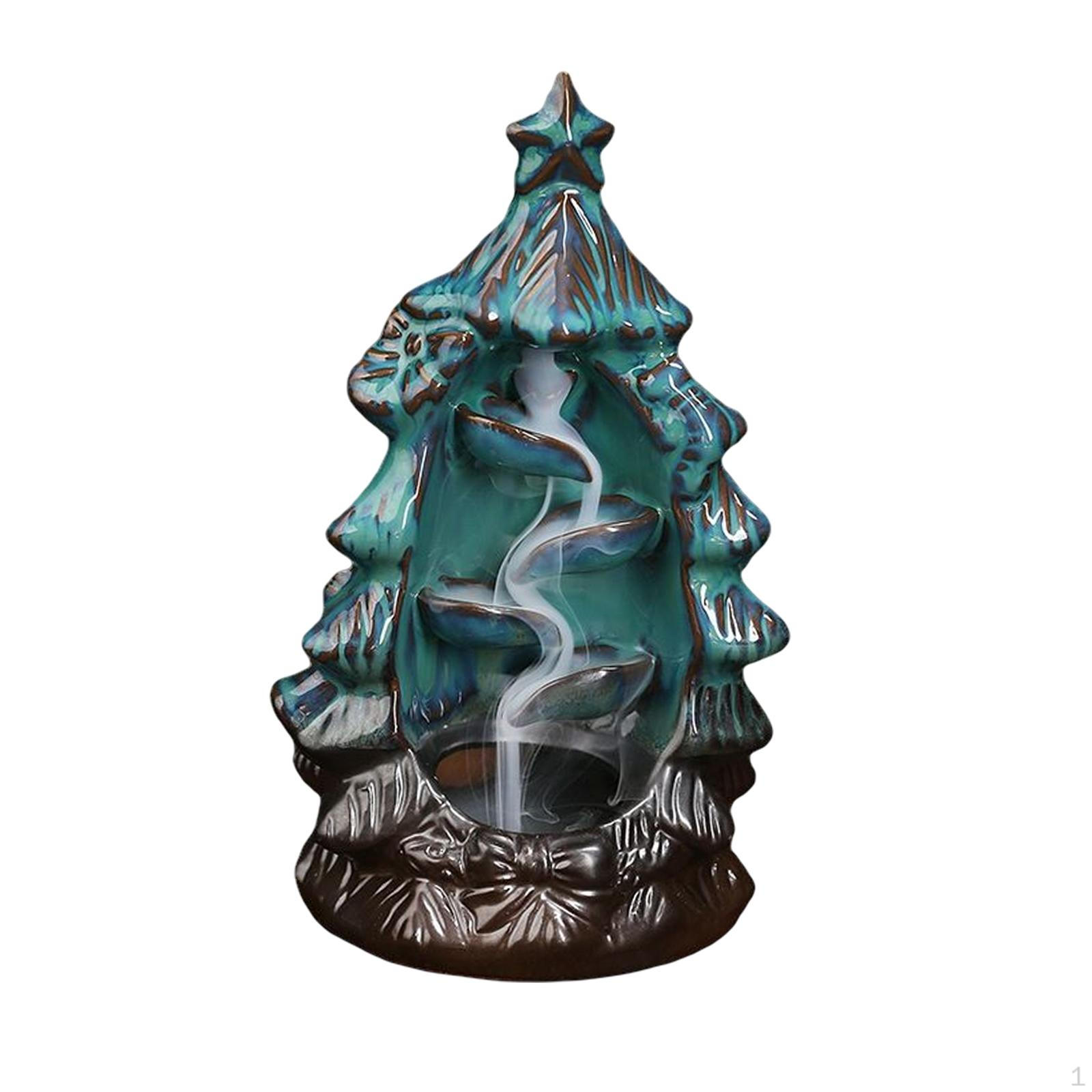 

Resin Holder Censer Burner Waterfall for desktop Office Home Decoration