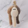 Lala Mink Tail Keyring Charm Maia Acc135