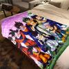 1 BUCĂ DRAGON BALL  Pătură de Flanelă Imprimată, Calitate Înaltă pentru Toate Sezoanele, Decor Casă, Căldură și Confort, Perfectă pentru Cadouri de Crăciun