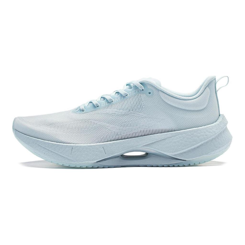 LiNing Super Light 21 Cushioned Slip Resistant Abrasion Resistant Breathable Low Top Casual Running Shoes Women's Blue ARBU002-3