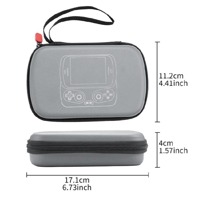 Travel Friendly Waterproof Pouch Carrying Bag Shockproof Handheld Storage Case Organizers Box for RG Slide Game Console