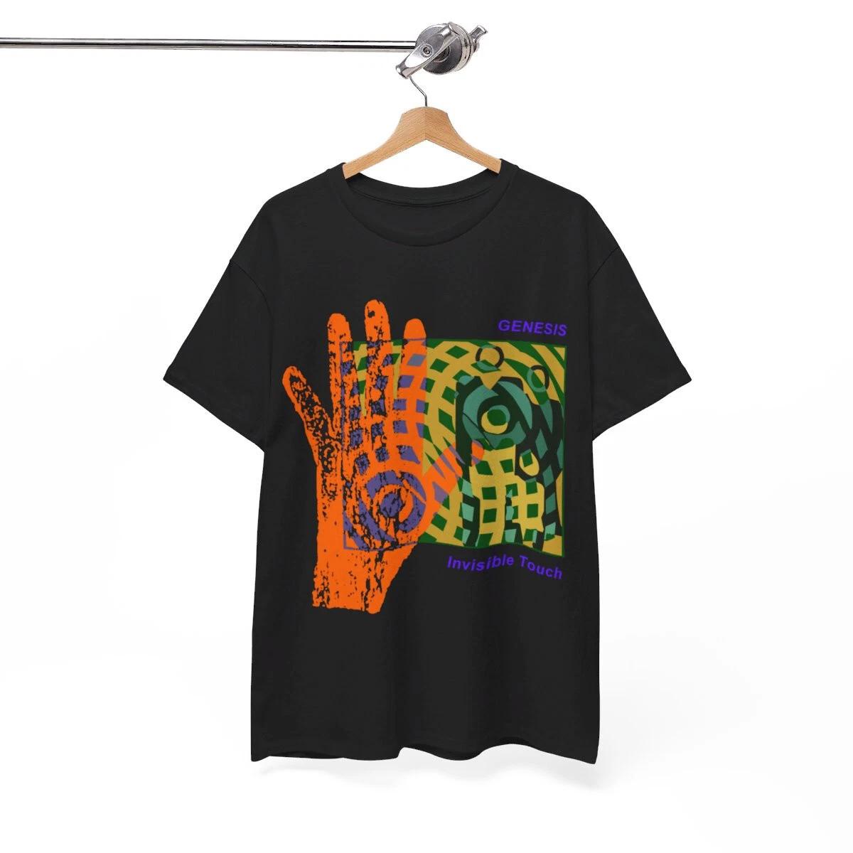 

Genesis Invisible Touch Rock Vintage Design Tee Band T shirt Size 2XL 3XL