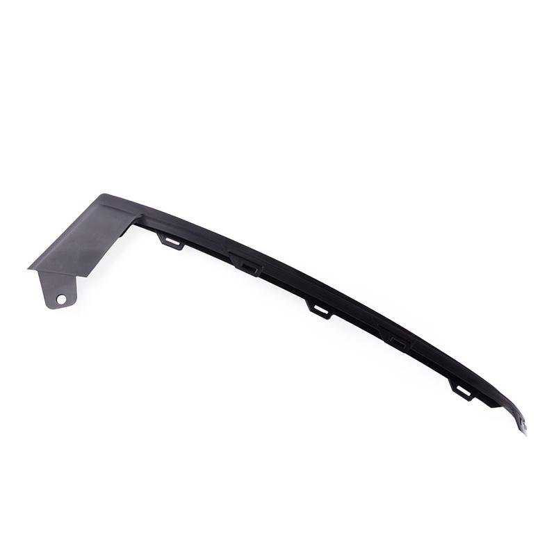 1 Pair Black Plastic Front Lower Bumper Trim Moulding Fit for Honda Accord Sedan Hybrid 2018   71109TVAA10 71104TVAA10