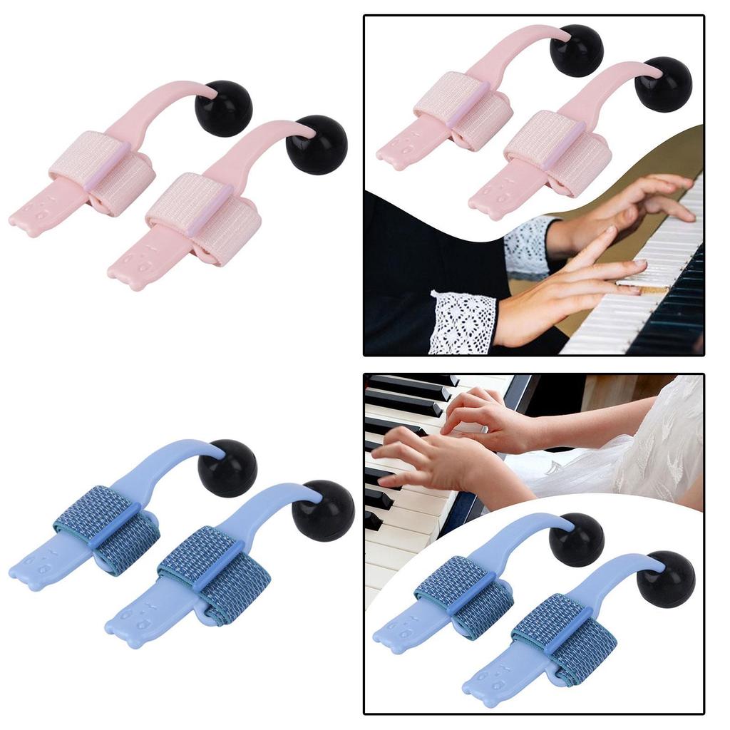 2Pcs Piano Finger Train, Piano Hand for Kids, Musician Adults Beginners Gift Hand Grip Train Hand