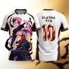 Jujutsu Kaisen 2026 Sommer Ryomen Sukuna T-Shirt Herren Anime Print Lässig Locker Übergroß Outdoor Sport Schnelltrocknendes T-Shirt.