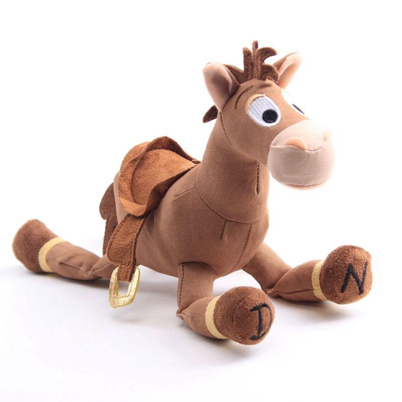 Entzückendes Toy Story Weiches Plüsch Stofftier Bullseye 10-Zoll Woody und Jessie Pferdepuppe